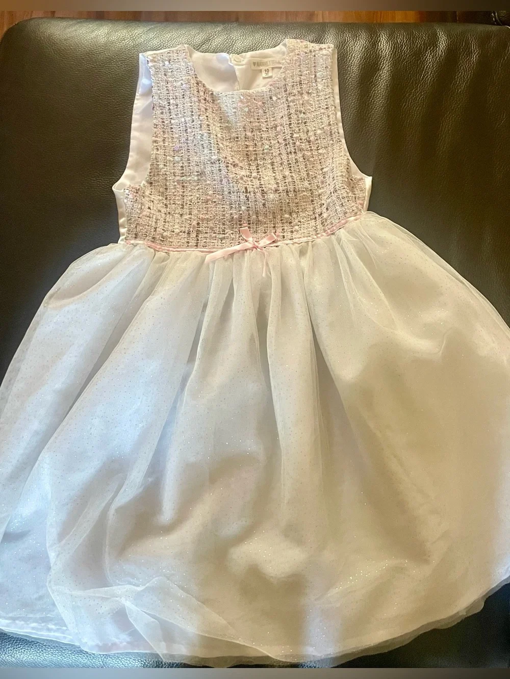 Nannette Pastel Tweed Dress & Coat Set in Pink and Ivory